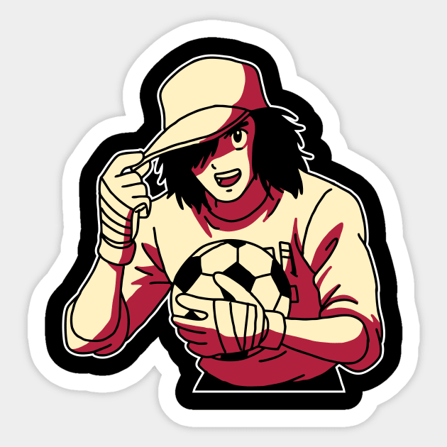 Ken Wakashimazu Sticker by BarnawiMT